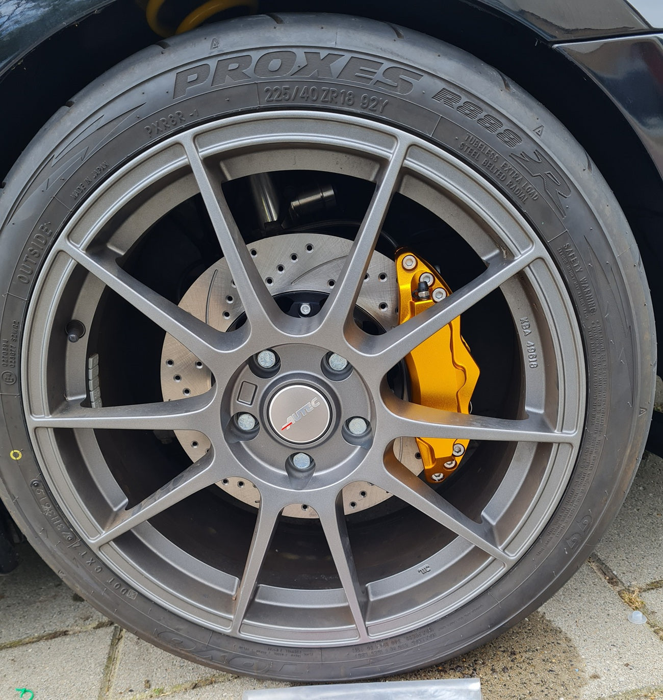 Vonlkswagen Golf Mk6 TDI (09~12) Vorderachse Große Bremsanlage