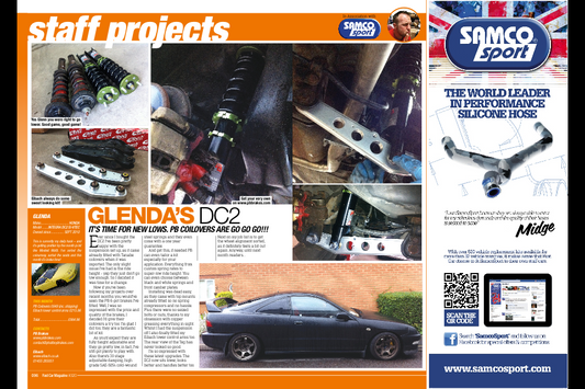 Fast Car Magazine - PB Coilovers Review