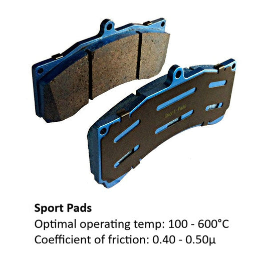 Differences between brake pad compounds
