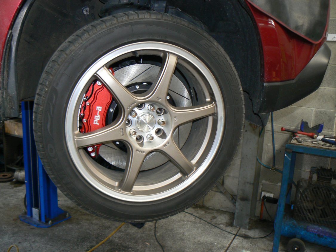 Kit gros freins avant Honda Acura RL KA9 (95~04)