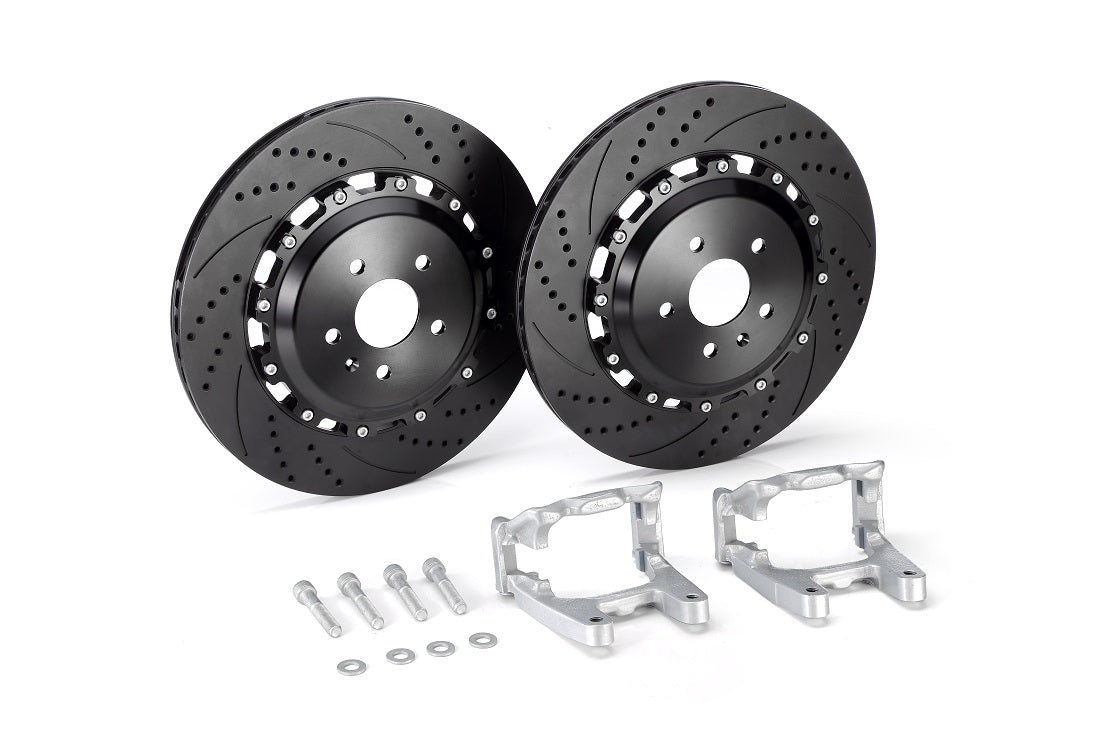Audi S4 (B9) Quattro (RD-330) (16~UP) Bremscheiben-Upgrade-Kit für die Hinterachse