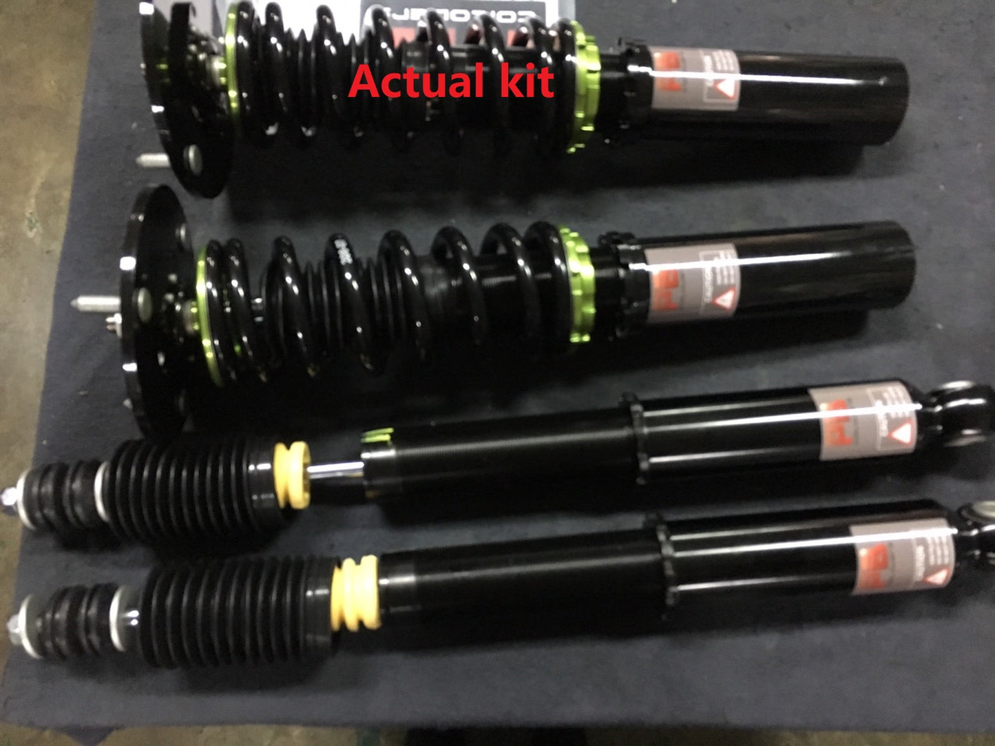 Kit de suspension combinés filetés Toyota Celica (TA22)
